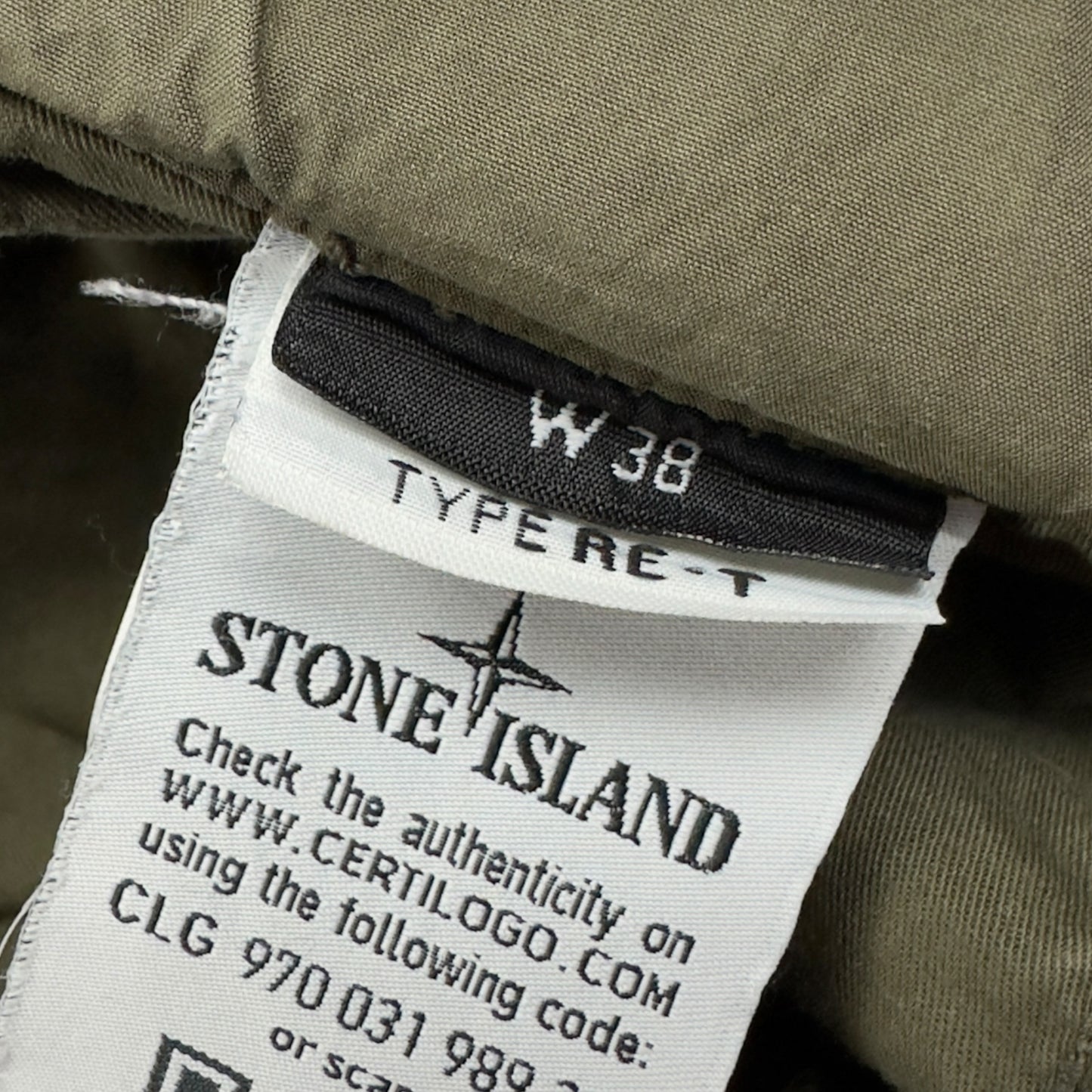 S/S 16 Stone Island Cargo Trousers