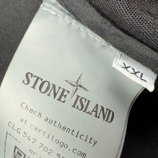 A/W 22 Stone Island Shadow Project Funnell Neck Jacket - Black