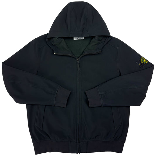 A/W 15 Stone Island Soft Shell R Jacket - Black - XXXL