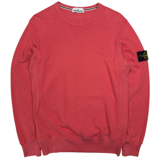 S/S 17 Stone Island Crewneck Sweater - Bright Pink