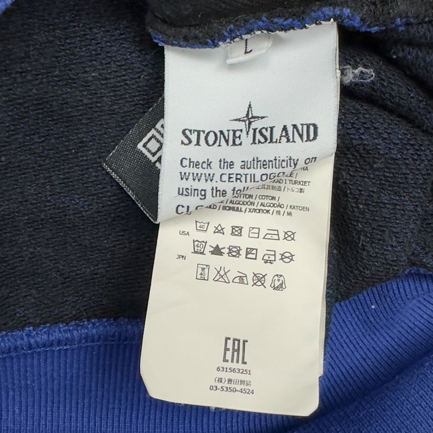 A/W 15 Stone Island Heavyweight Sweater with Kangaroo Pocket