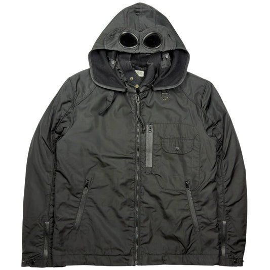 C.P. Company Leinster 200 Dynafil Goggle Jacket - Dark Grey