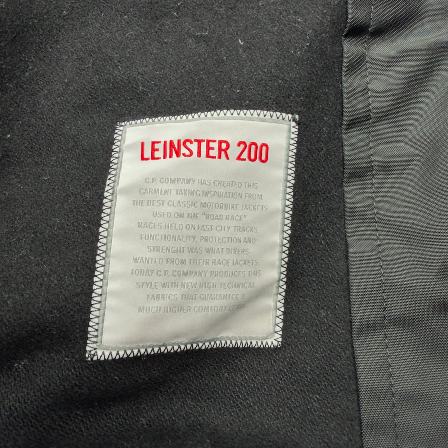 C.P. Company Leinster 200 Dynafil Goggle Jacket - Dark Grey