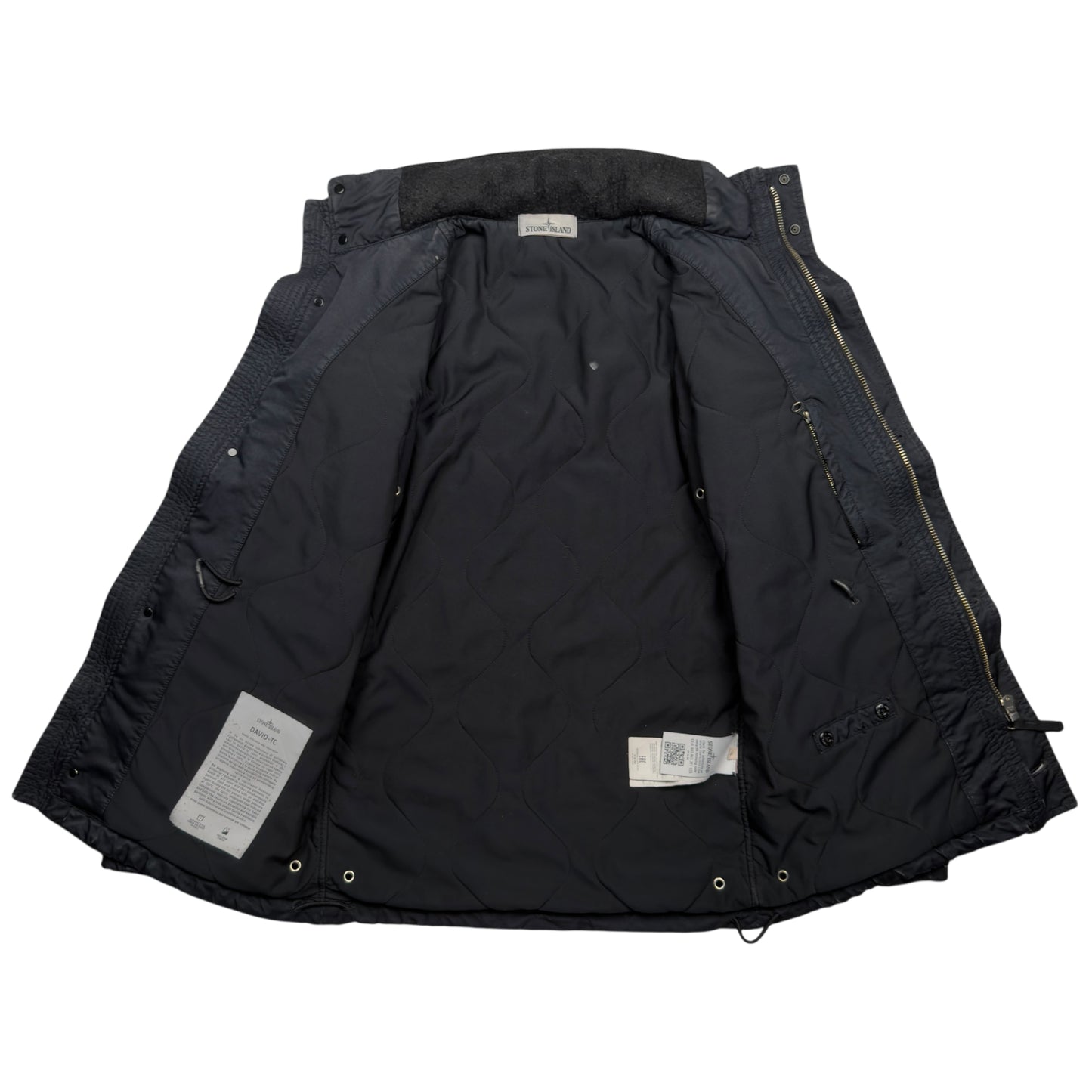 A/W 16 Stone Island David TC Field Jacket - Navy