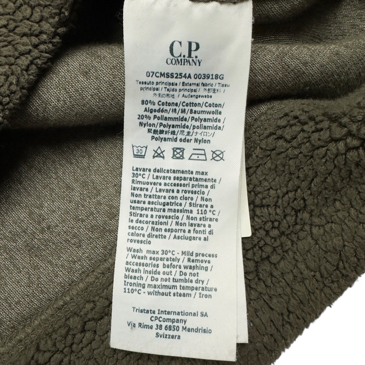 C.P. Company Sherpa Fleece Hoodie