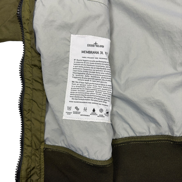 S/S 18 Stone Island Membrana 3L TC - Green