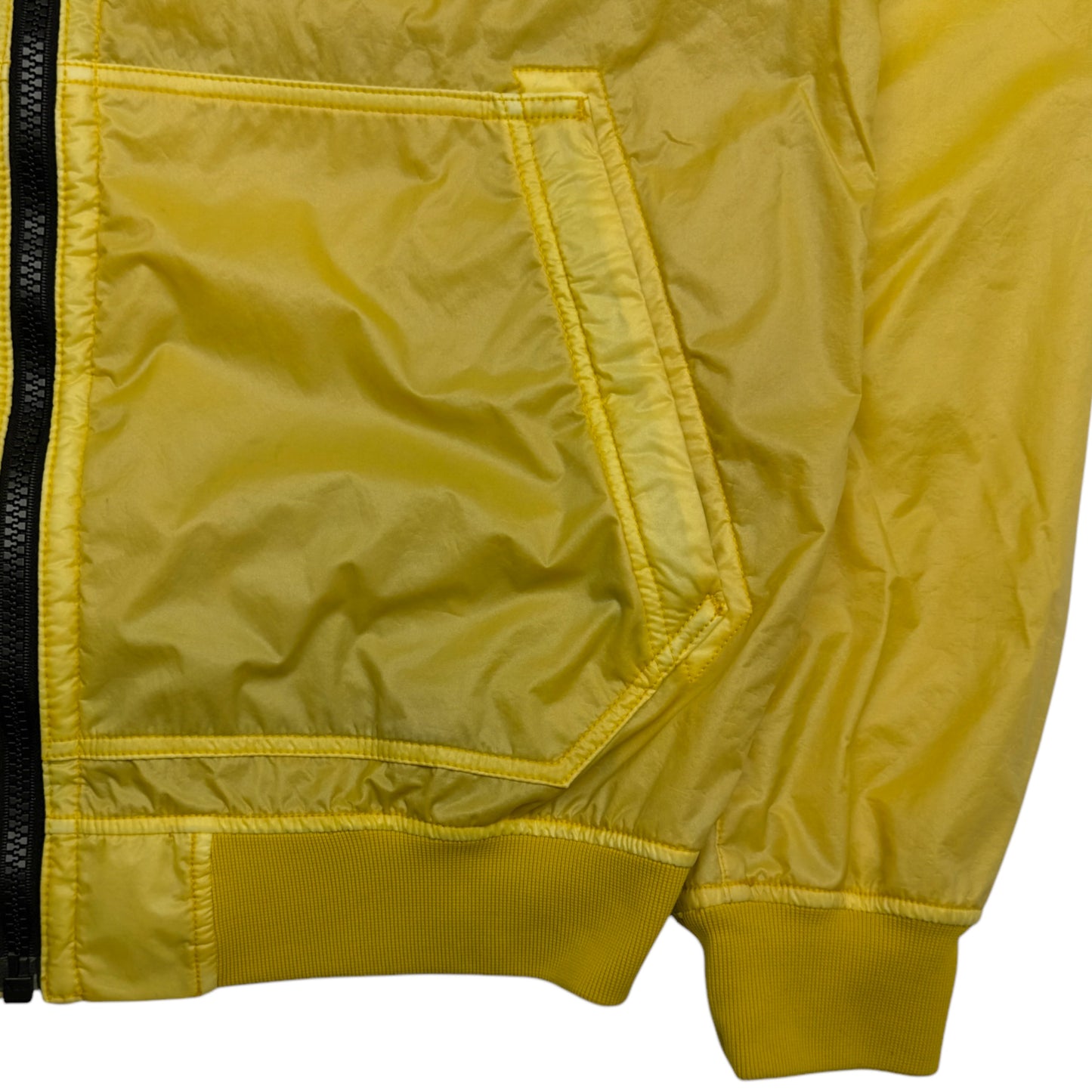 A/W 18 Stone Island Lamy Flock Jacket - Yellow