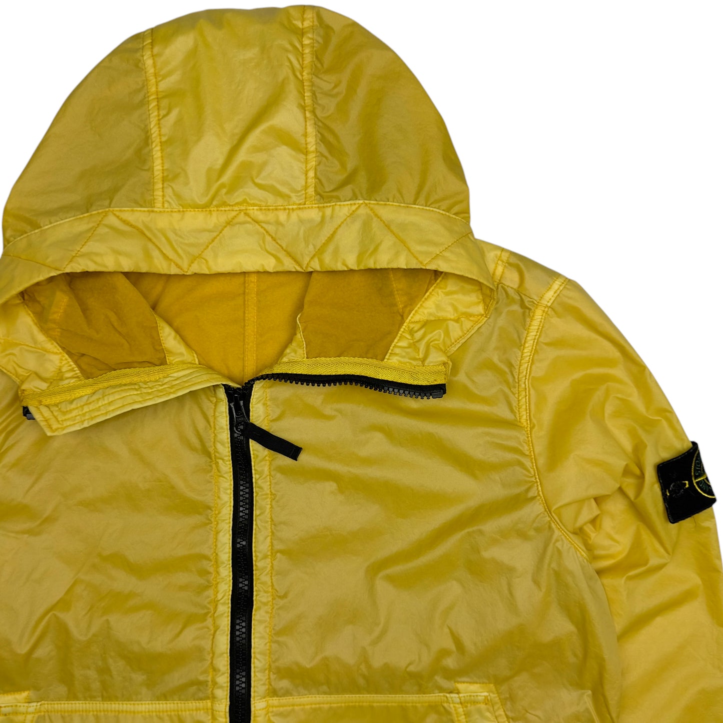 A/W 18 Stone Island Lamy Flock Jacket - Yellow