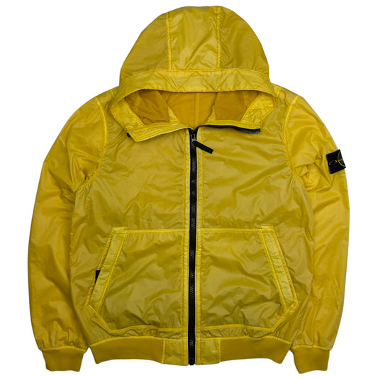 A/W 18 Stone Island Lamy Flock Jacket - Yellow