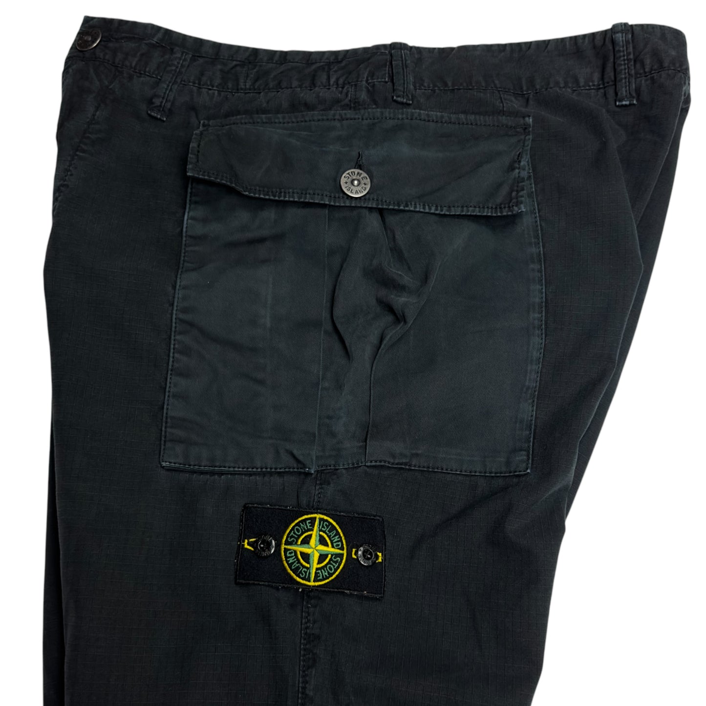 A/W 19 Stone Island Cotton Ripstop Cargo Trousers 32 RE-T