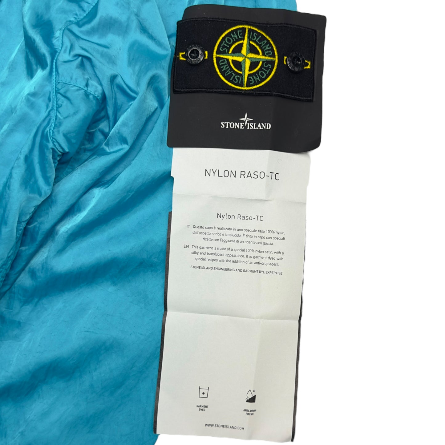 S/S 21 Stone Island Nylon Raso TC Field Jacket