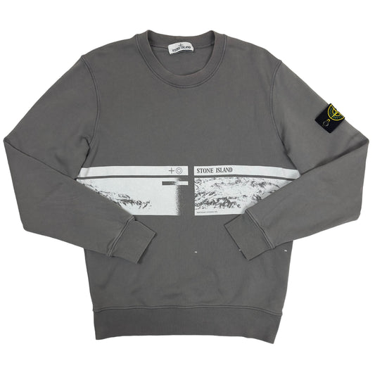 S/S 20 Stone Island "Drone Three" Printed Sweater