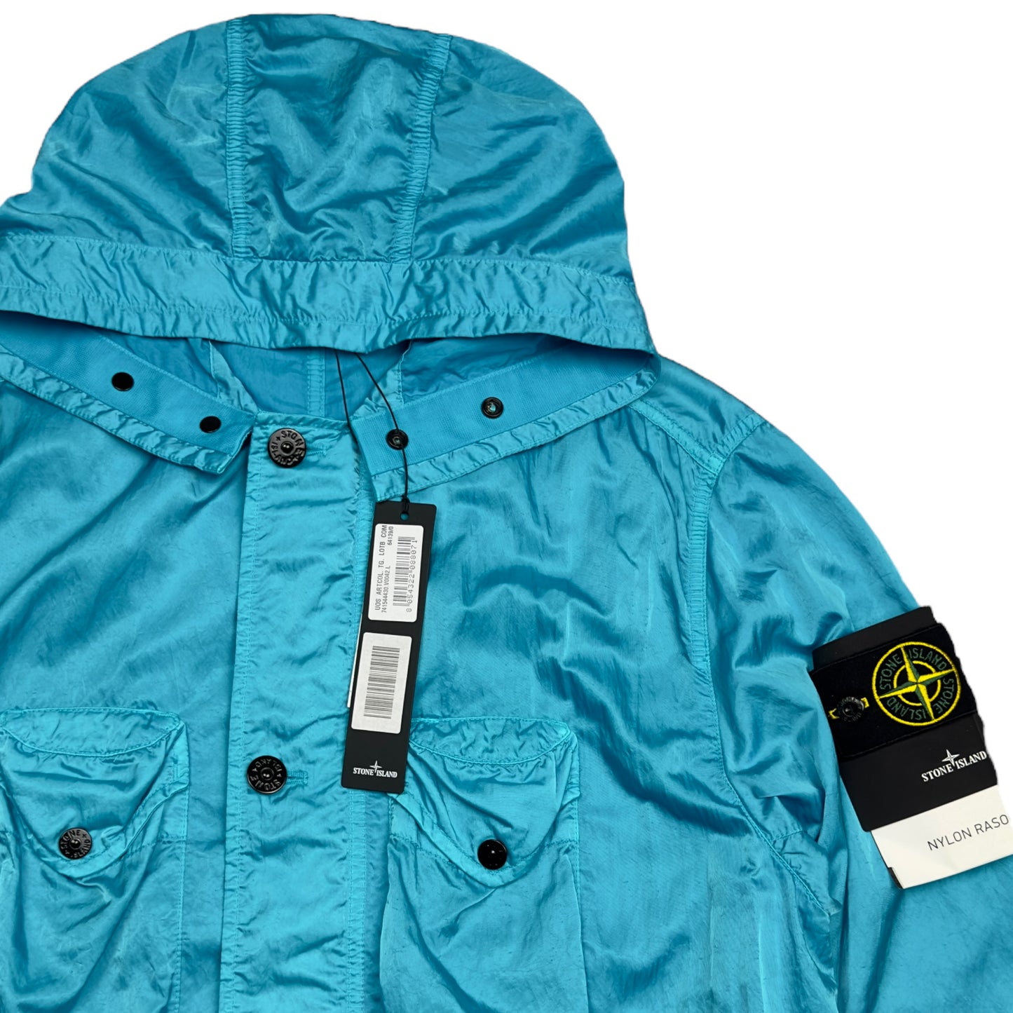 S/S 21 Stone Island Nylon Raso TC Field Jacket