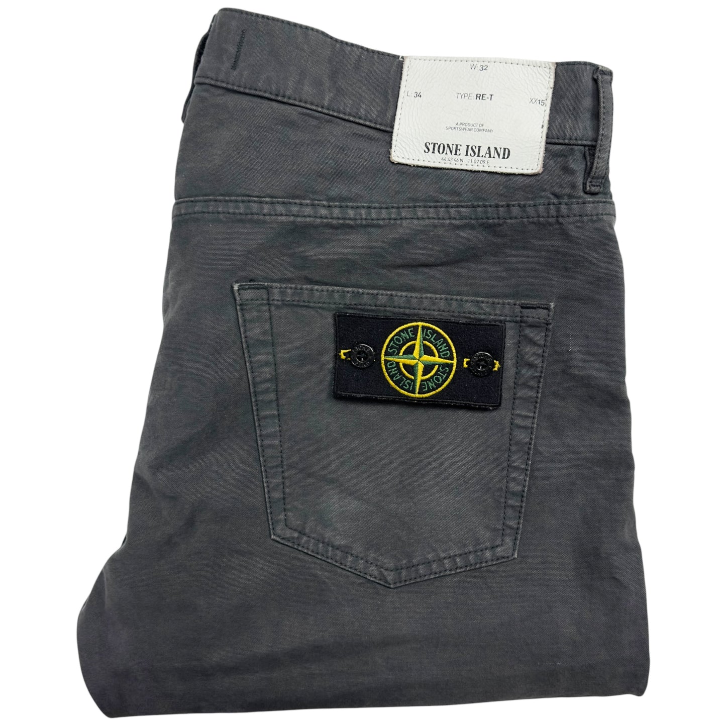 A/W 16 Stone Island RE-T Grey Jeans 32/34