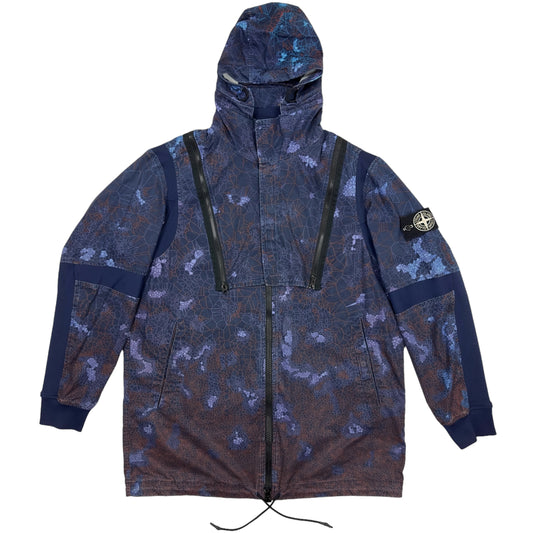 S/S 19 Stone Island Printed Heat Reactive Thermosensitive Fabric Parka