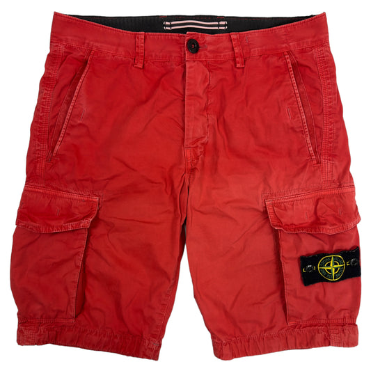 S/S 16 Stone Island Slim Fit Cargo Shorts 32/11