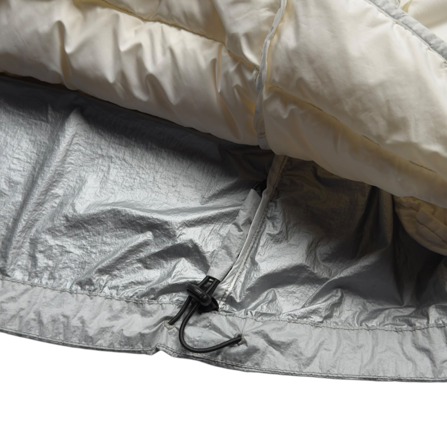 C.P. Company Nyfoil Mille Goggle Down Puffer Jacket - Silver