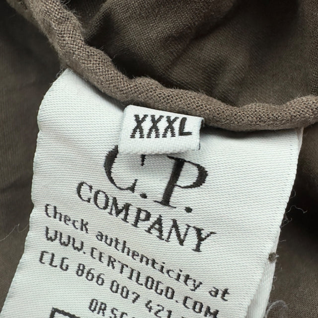 C.P. Company Gabardine Overshirt - Brown