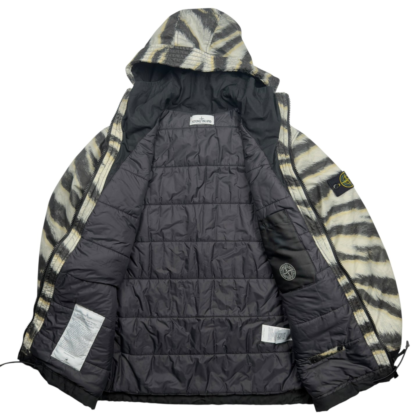 A/W 18 Stone Island White Tiger Camo 50 Fili Primaloft Jacket