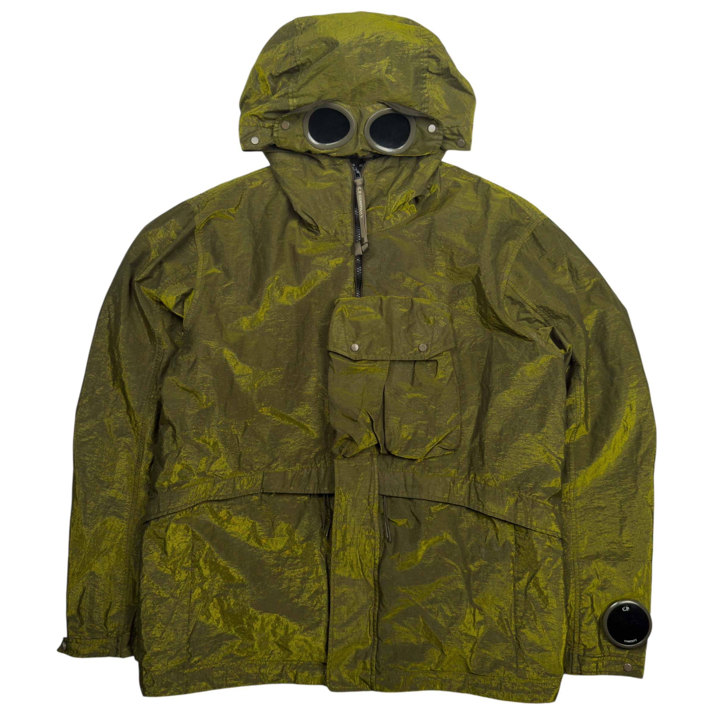 C.P. Company PRISM La Mille Goggle Jacket - Green – Dans Designer Ltd