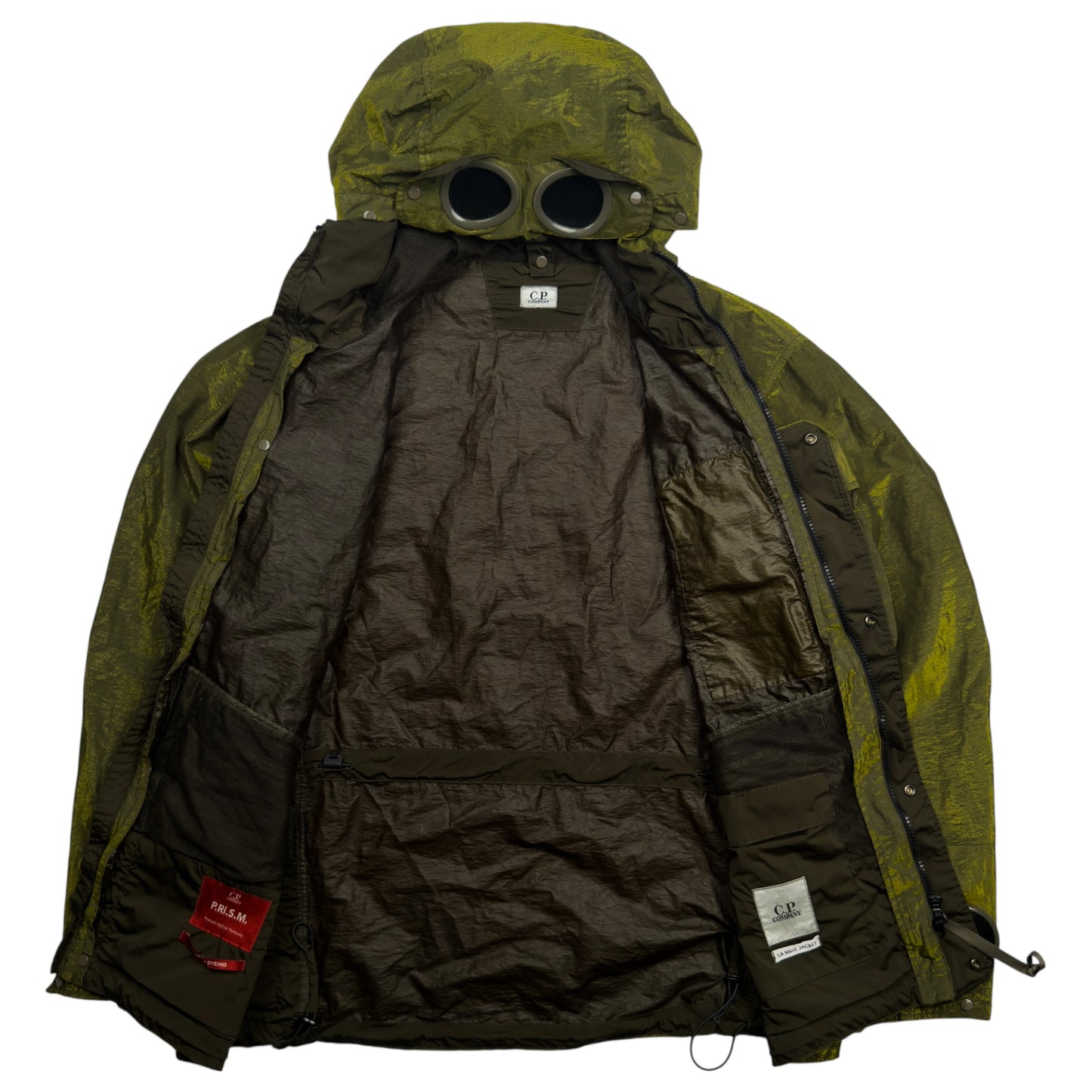 C.P. Company PRISM La Mille Goggle Jacket - Green