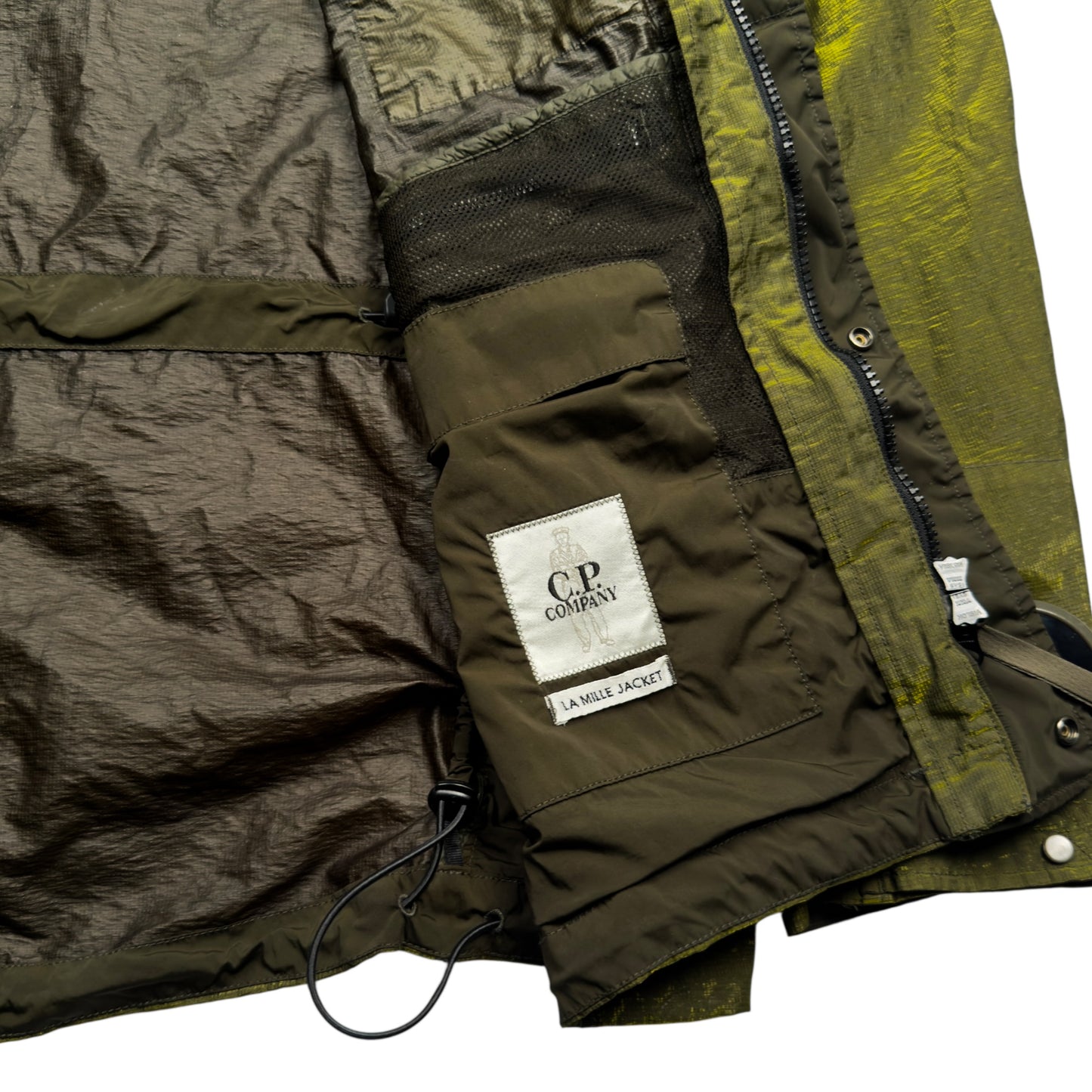 C.P. Company PRISM La Mille Goggle Jacket - Green