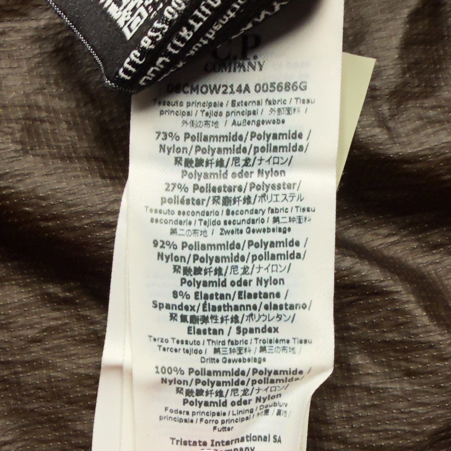 C.P. Company PRISM La Mille Goggle Jacket - Green