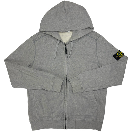 S/S 18 Stone Island Full Zip Hoodie - Grey