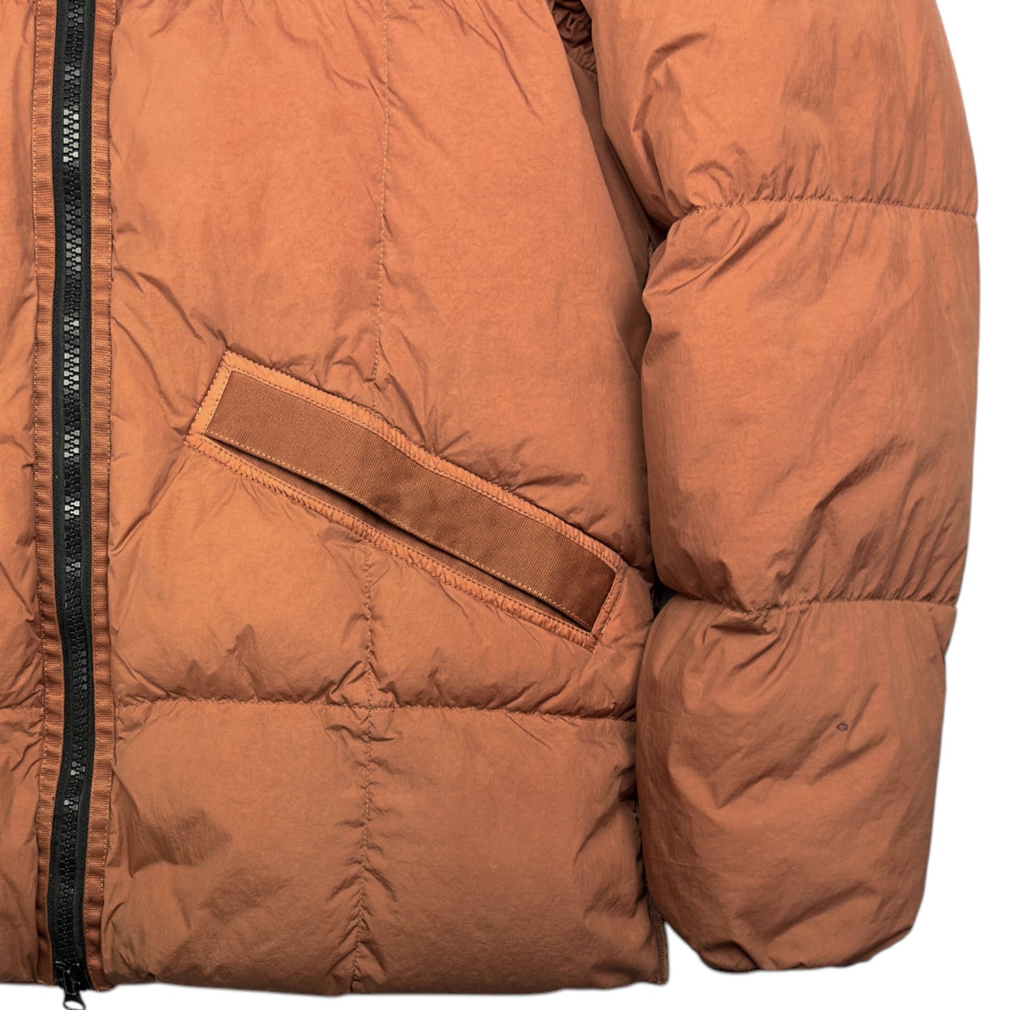 A/W 19 Stone Island Crinkle Reps NY Down Jacket - Coral