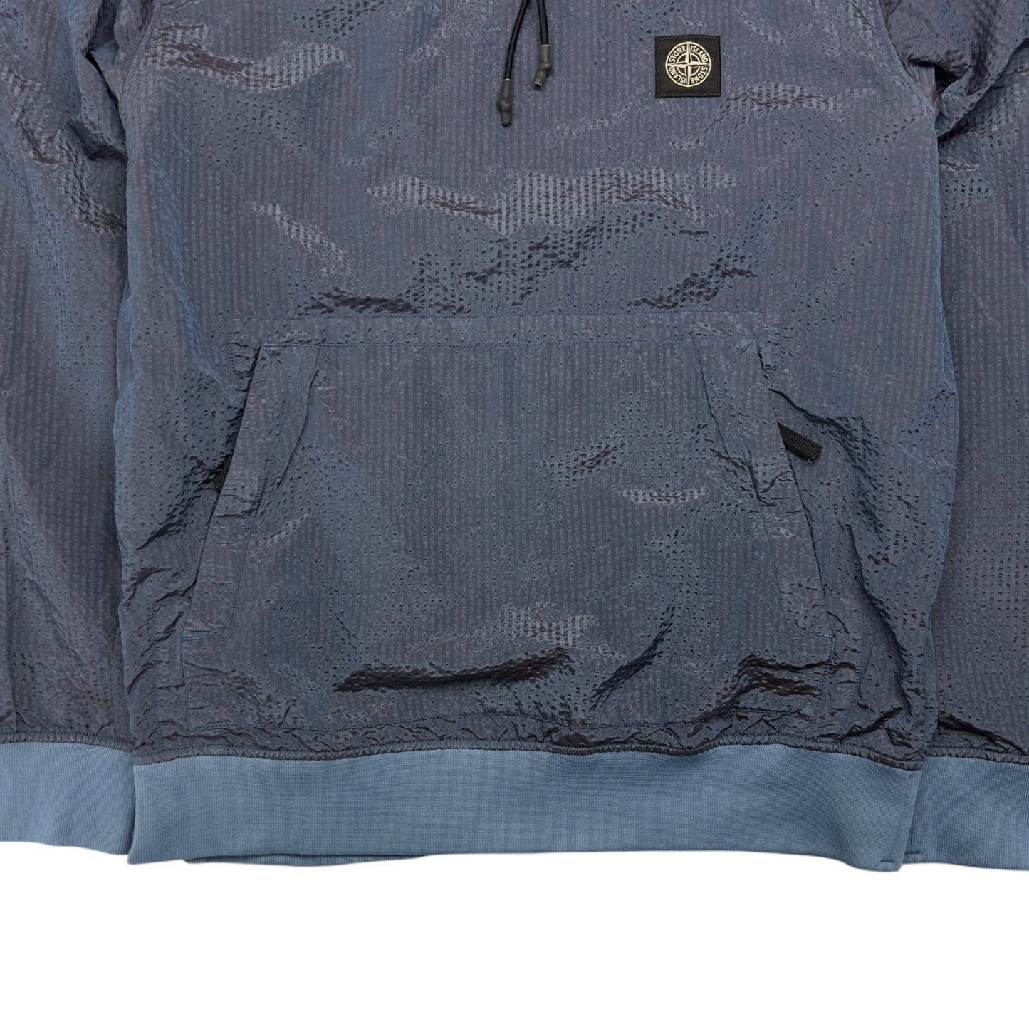 A/W 20 Stone Island Seersucker Nylon Smock - Blue