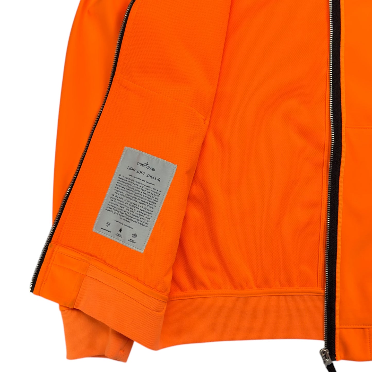 S/S 19 Stone Island Light Soft Shell R - Orange