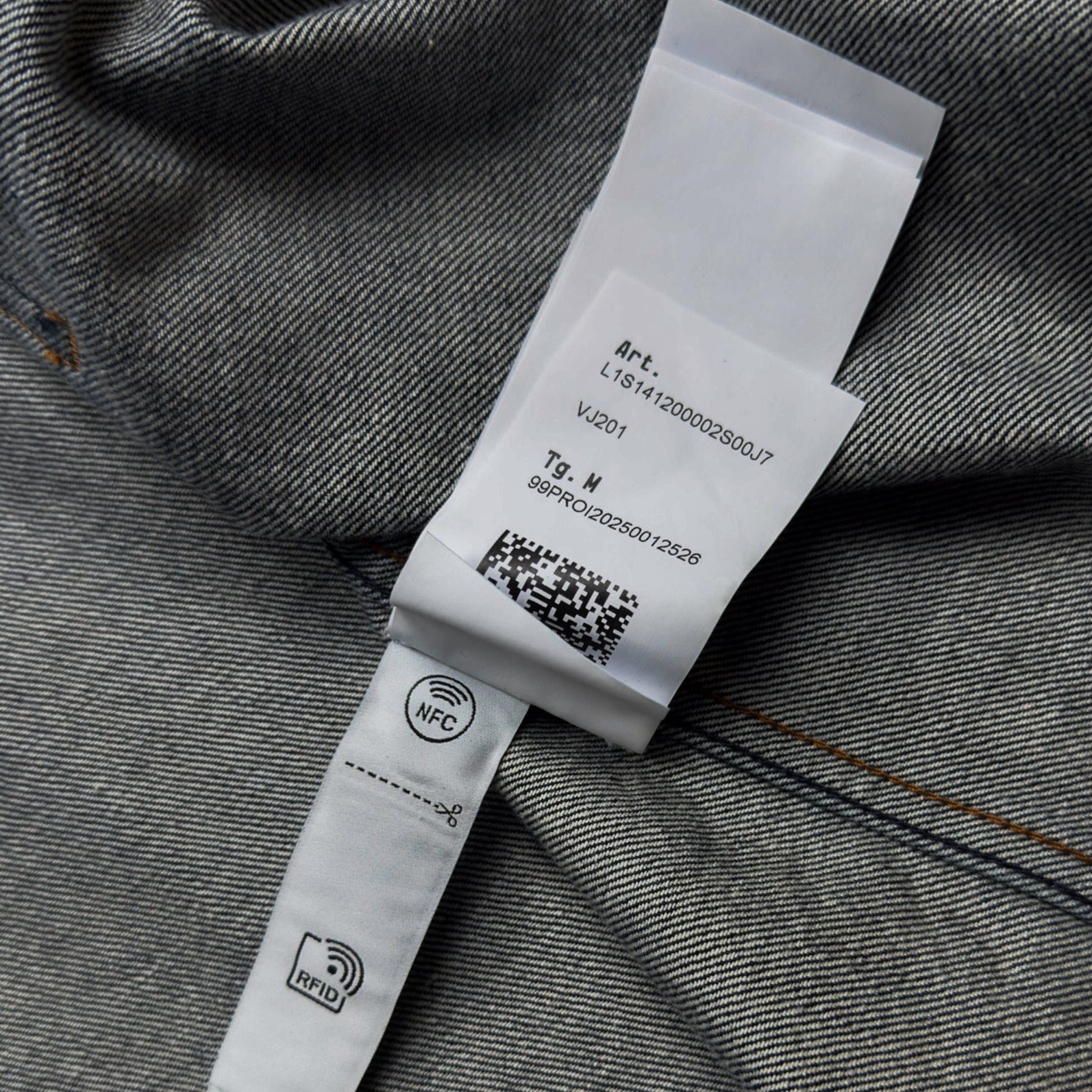 S/S 26 Stone Island Denim Research Light Bull Denim TC Overshirt