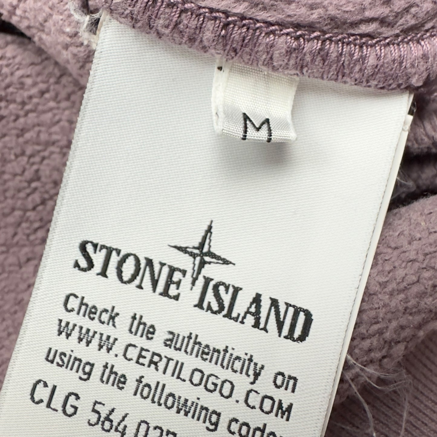 A/W 20 Stone Island Hoodie - Mauve