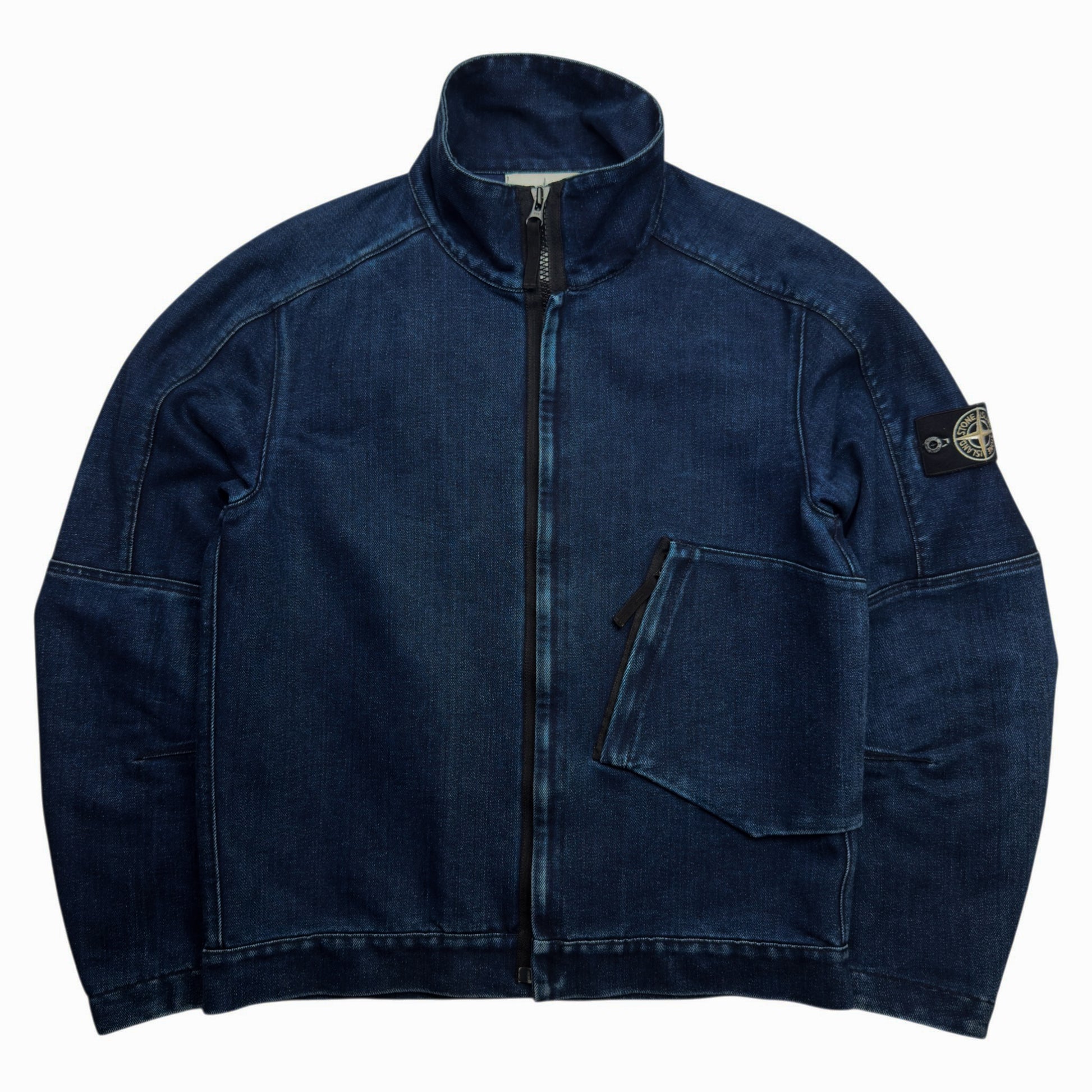 A/W 16 Stone Island Polypropylene Denim Special Process Jacket