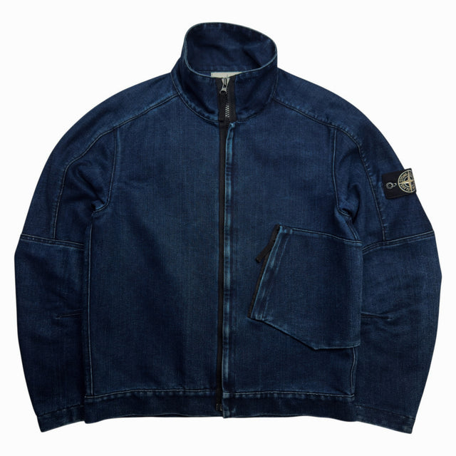 A/W 16 Stone Island Polypropylene Denim Special Process Jacket