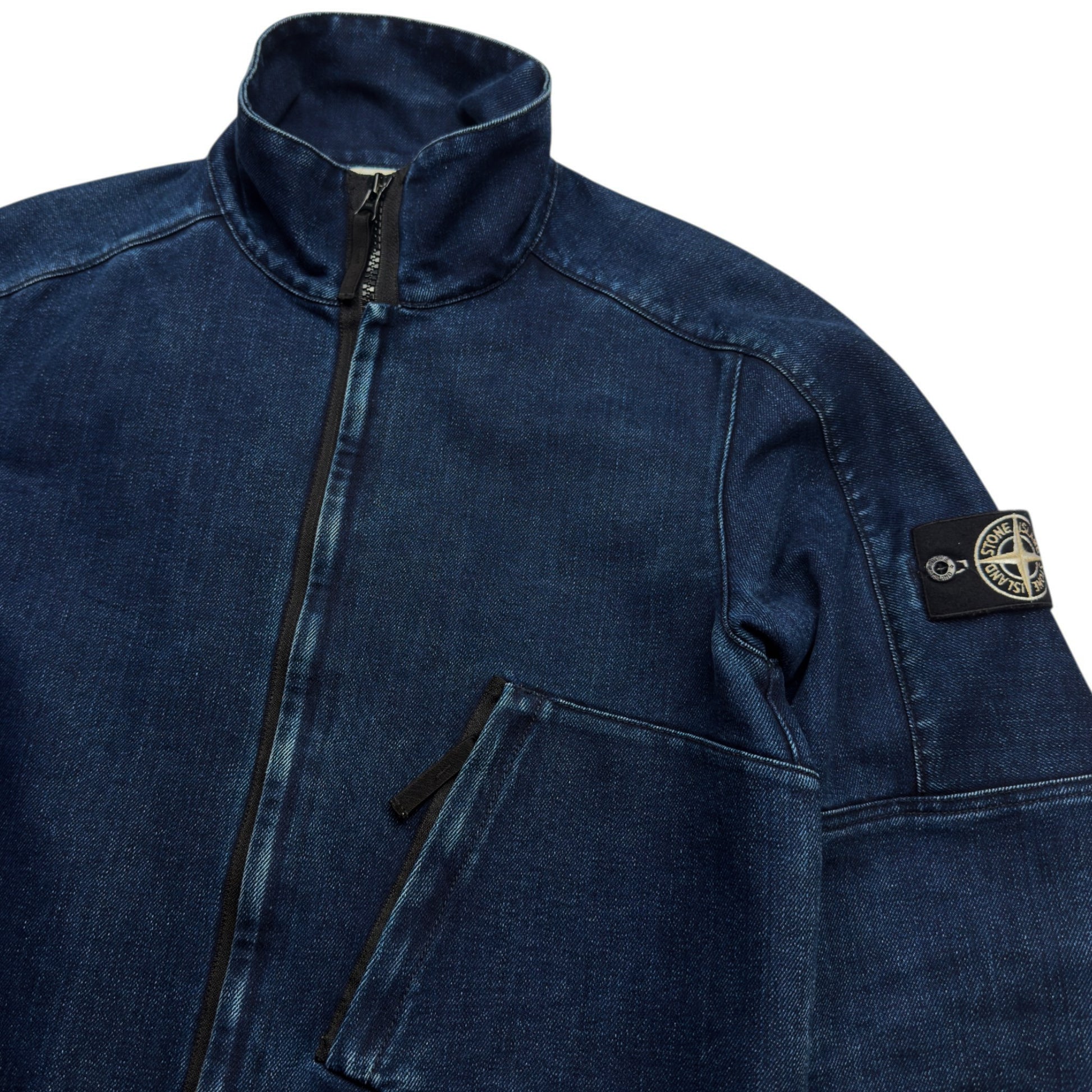 A/W 16 Stone Island Polypropylene Denim Special Process Jacket