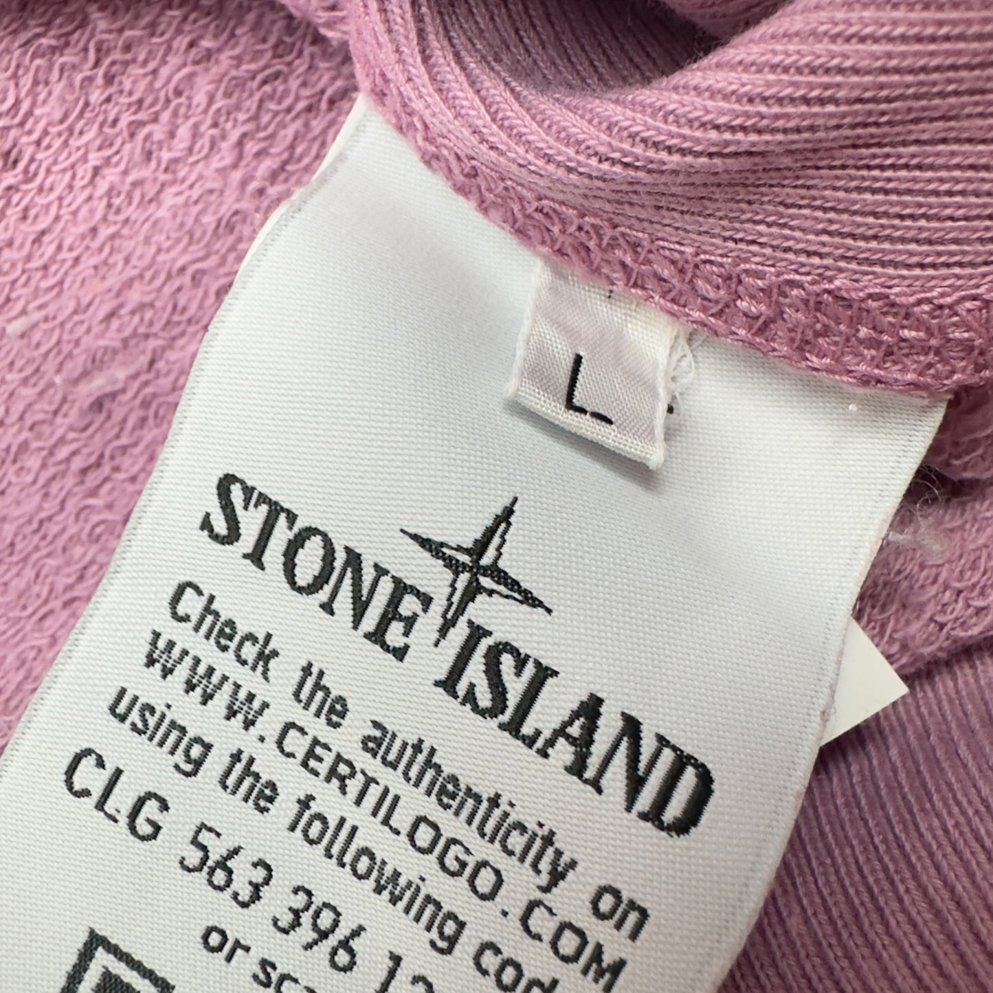 S/S 20 Stone Island Crewneck Sweater - Pink