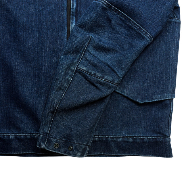 A/W 16 Stone Island Polypropylene Denim Special Process Jacket