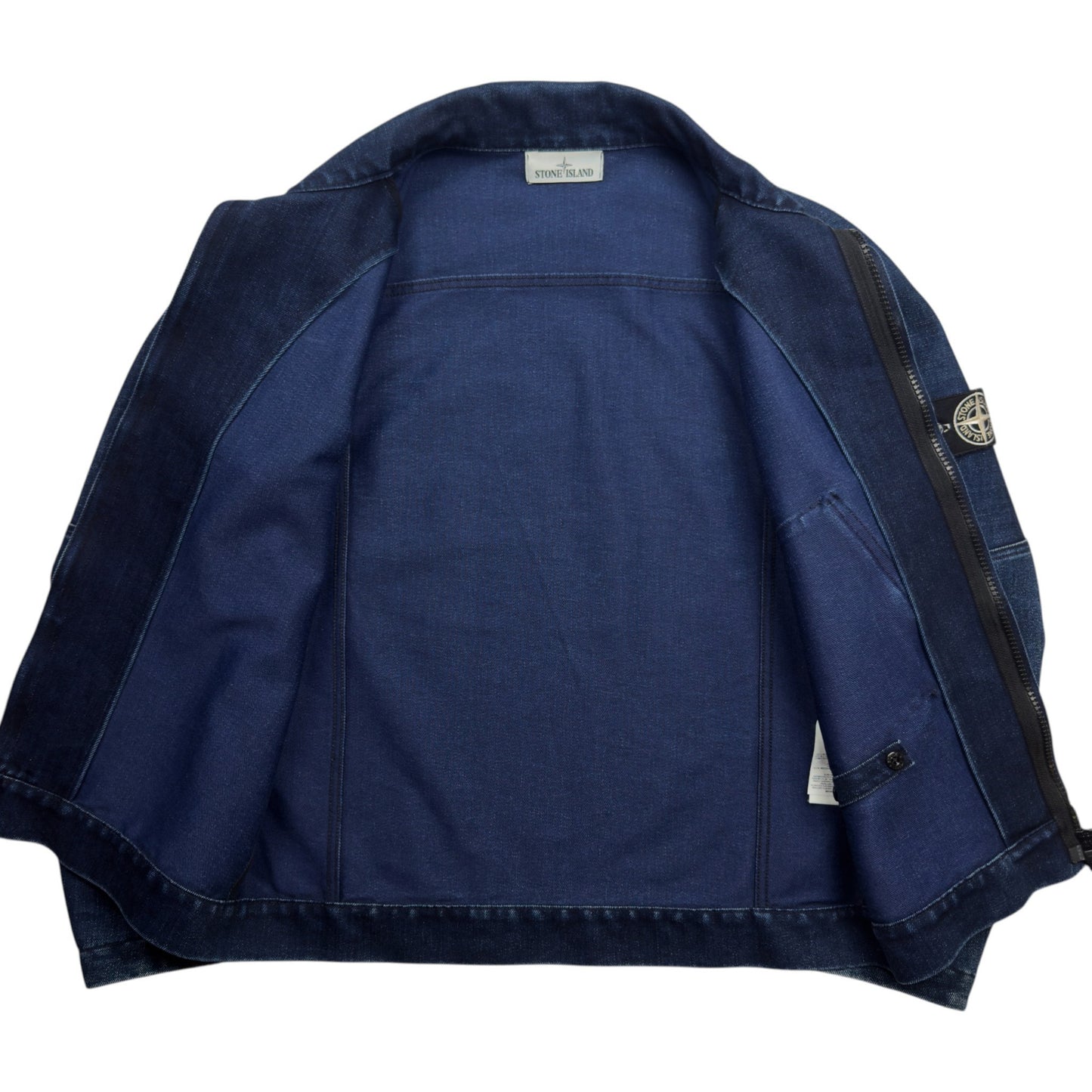 A/W 16 Stone Island Polypropylene Denim Special Process Jacket