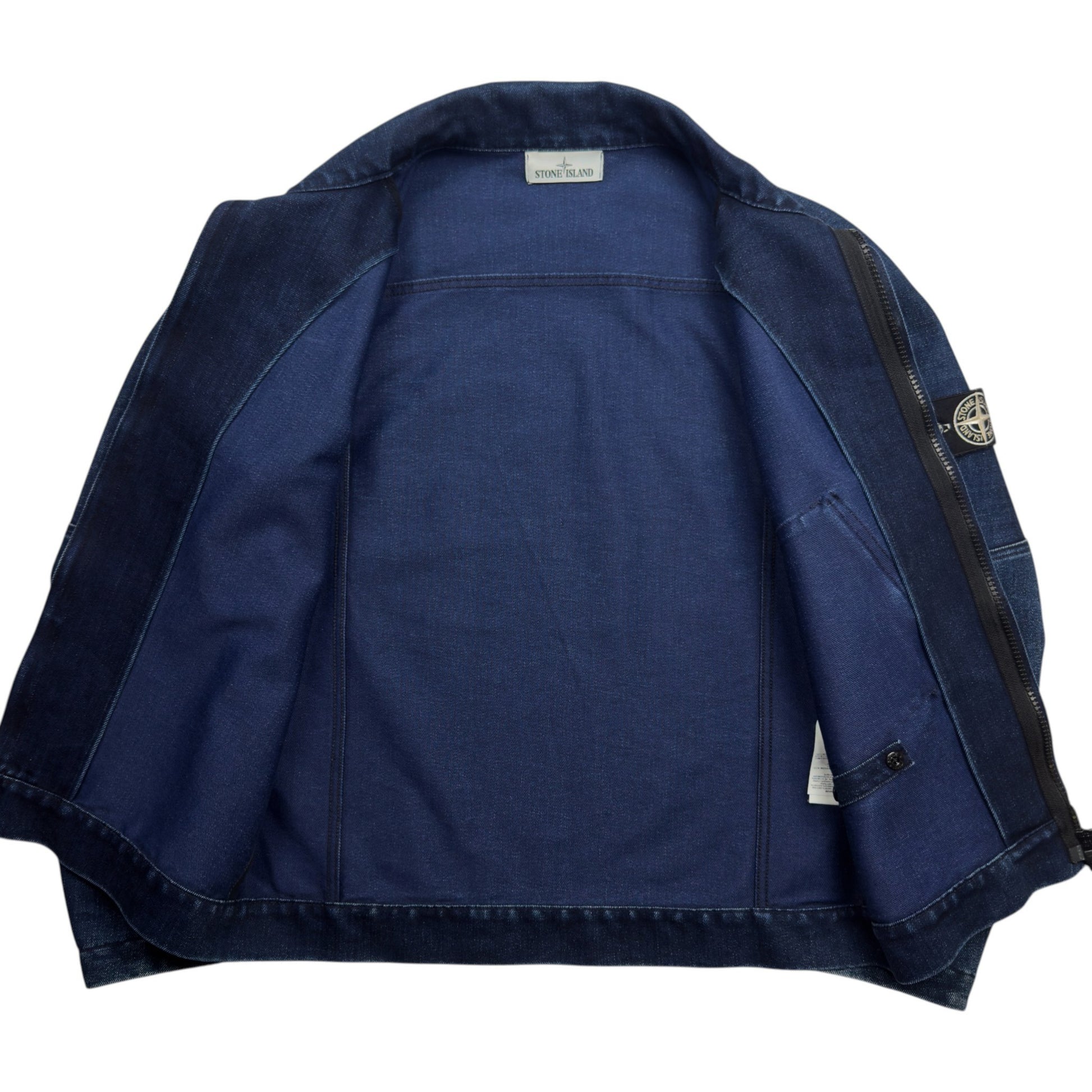 A/W 16 Stone Island Polypropylene Denim Special Process Jacket