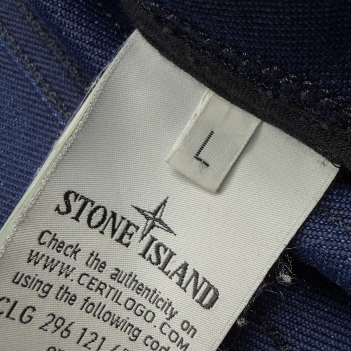 A/W 16 Stone Island Polypropylene Denim Special Process Jacket