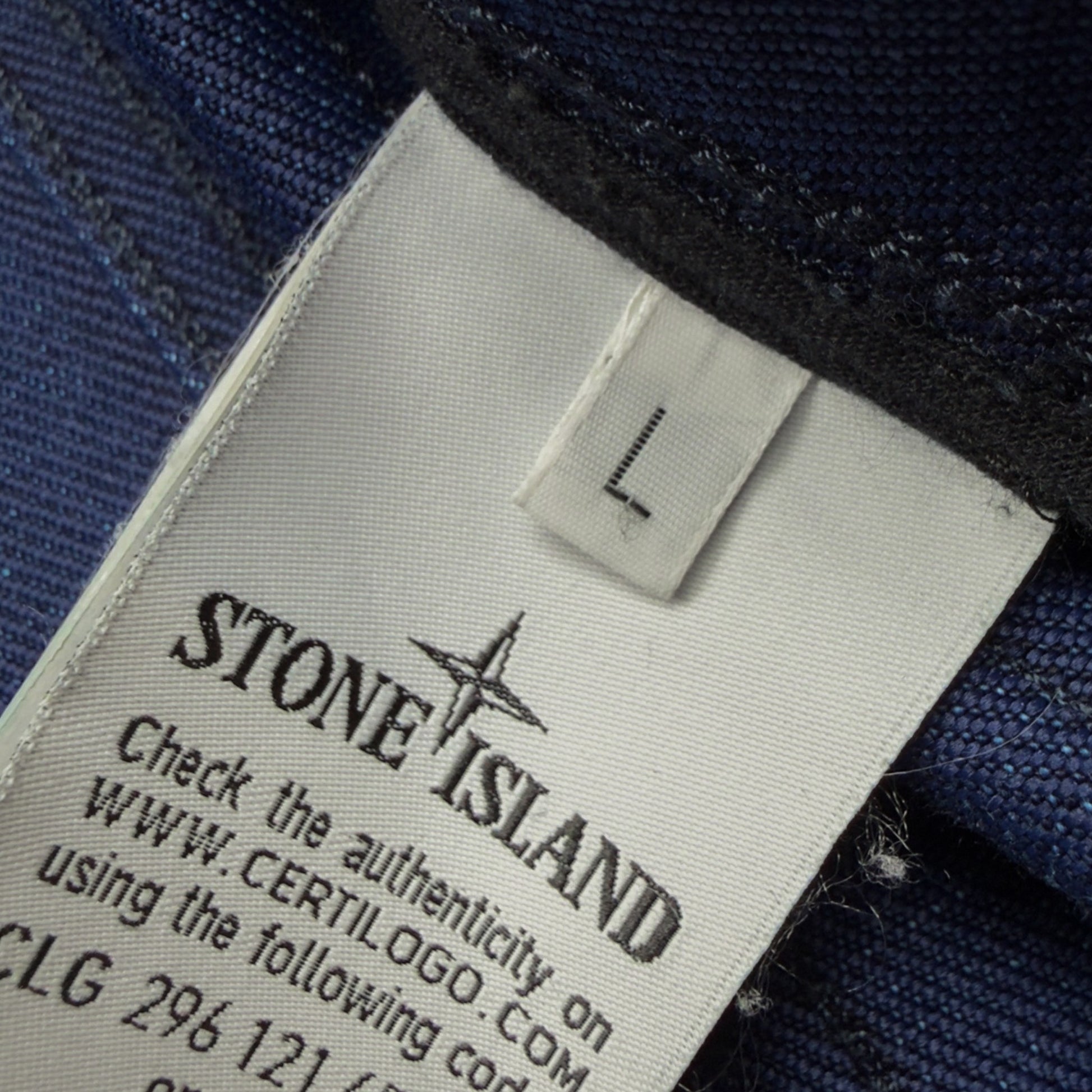 A/W 16 Stone Island Polypropylene Denim Special Process Jacket