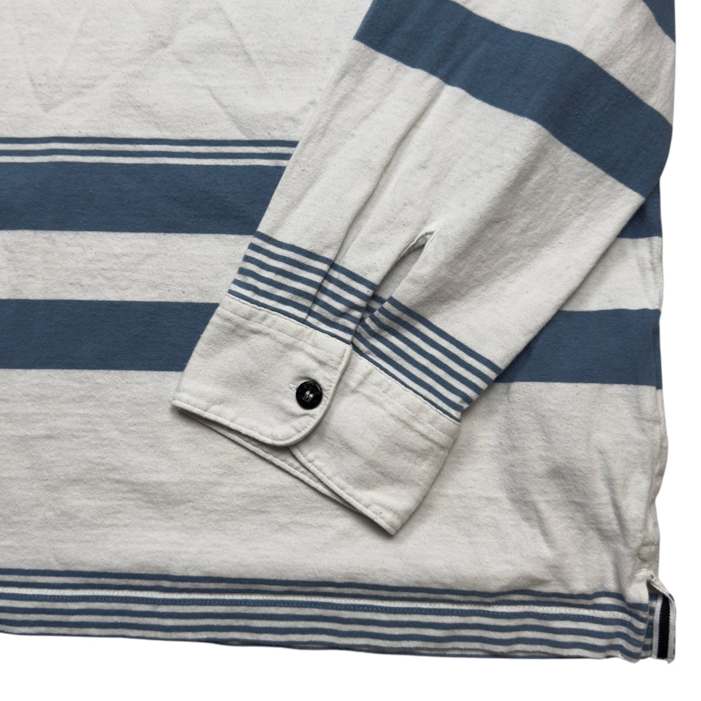 S/S 14 Stone Island Striped Rugby Top
