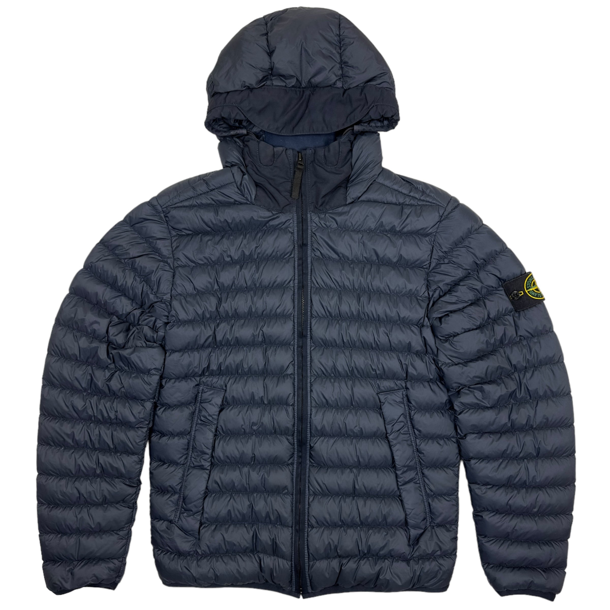 A/W 16 Stone Island Micro Yarn Down Jacket - Navy – Dans Designer Ltd