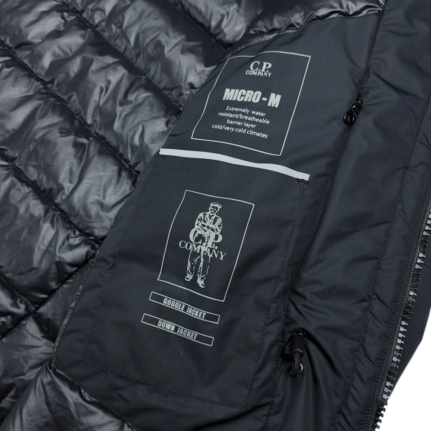 C.P. Company Micro M Down Puffer Jacket