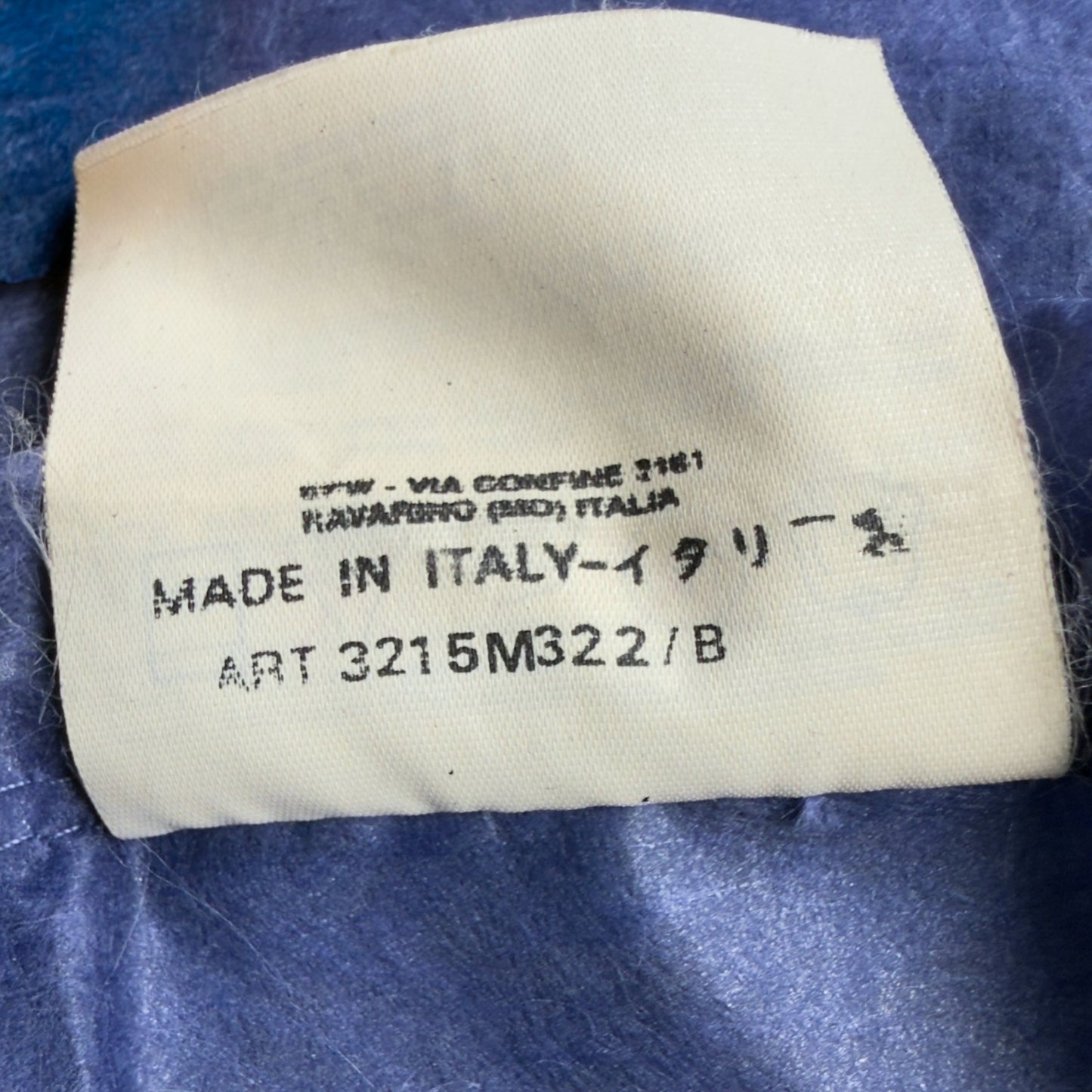 S/S 2000 Stone Island Microfelt Transparent Cover Jacket - Blue/Silver