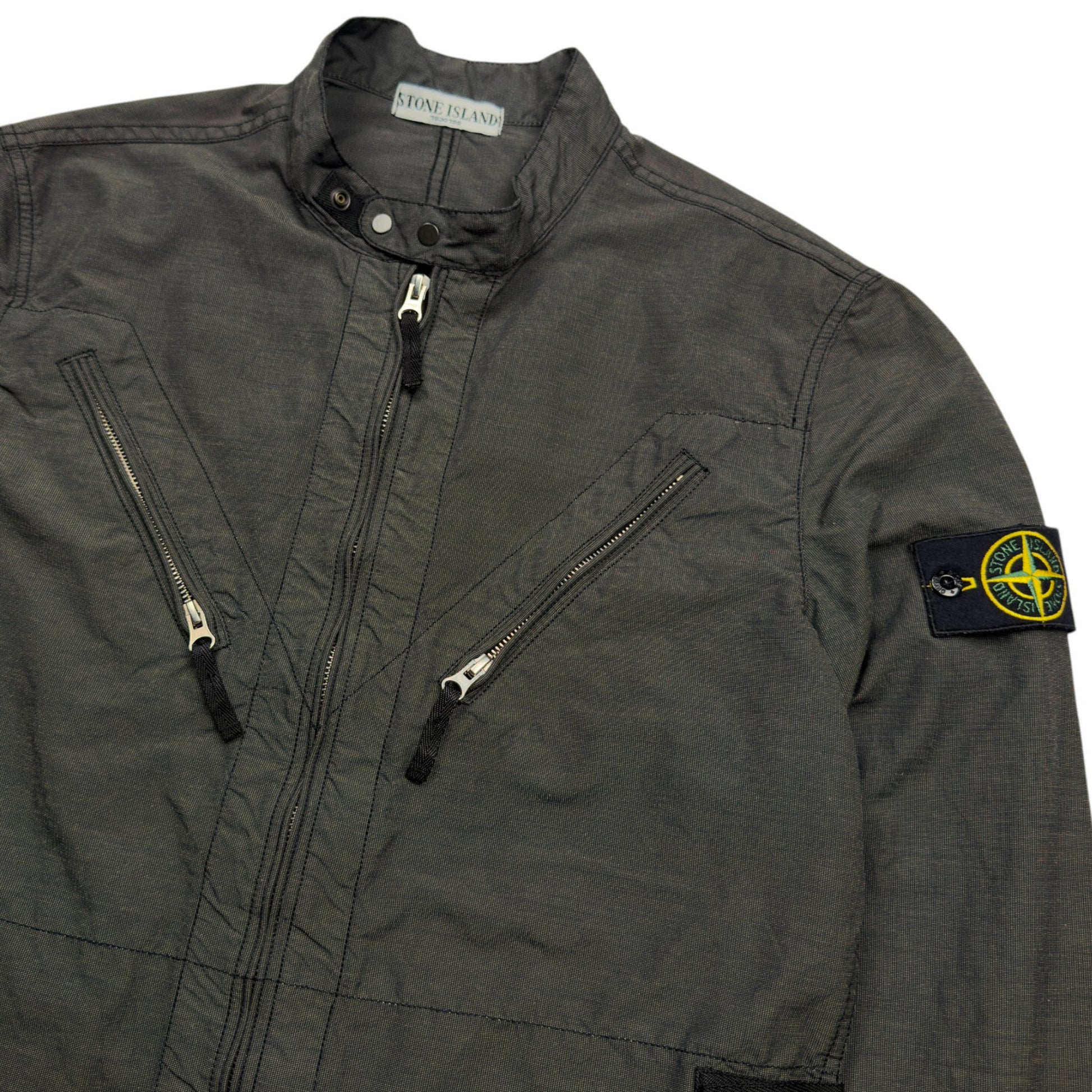 S/S 10 Stone Island Stone Island NYLAR K Aramid Jacket - Charcoal Grey