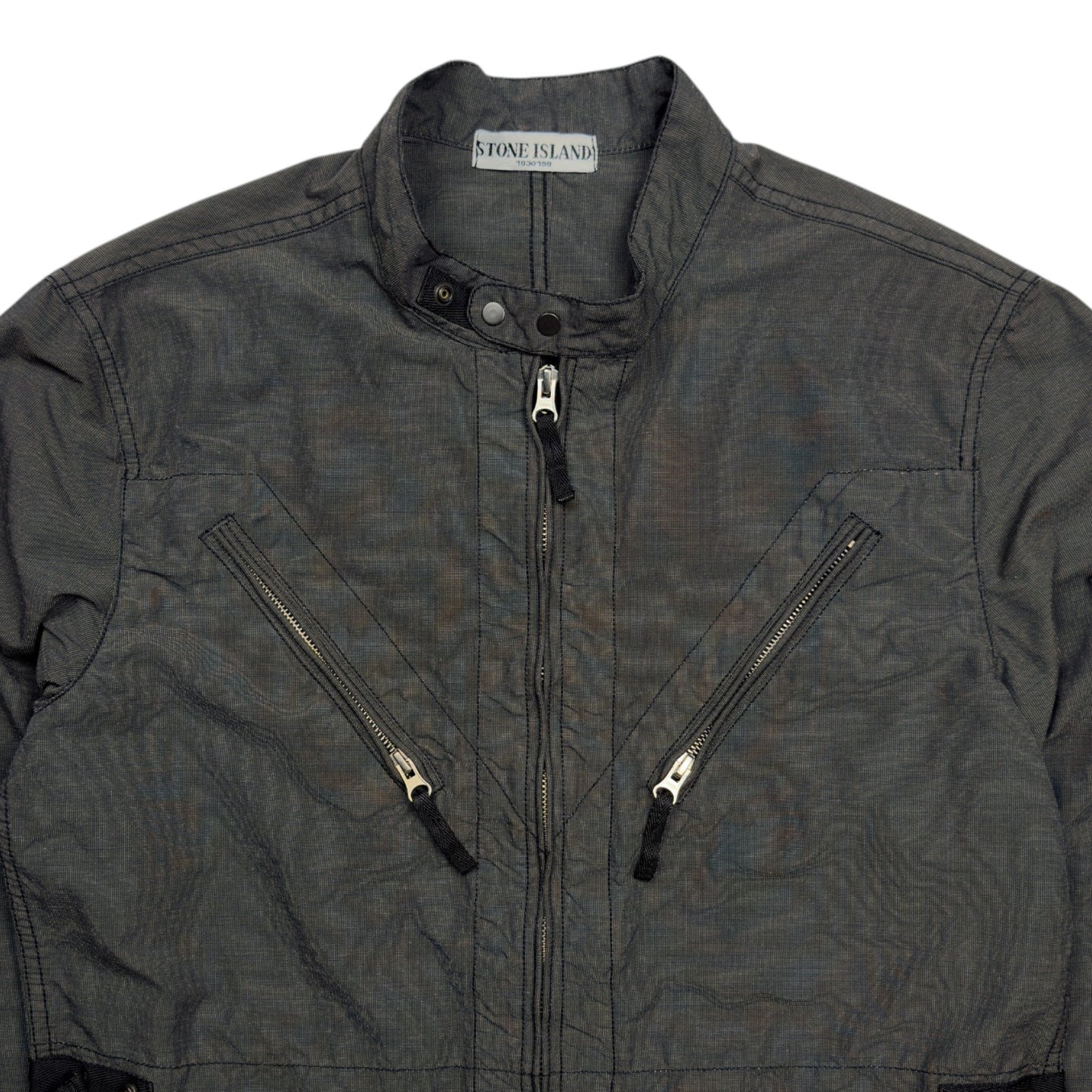 S/S 10 Stone Island Stone Island NYLAR K Aramid Jacket - Charcoal Grey