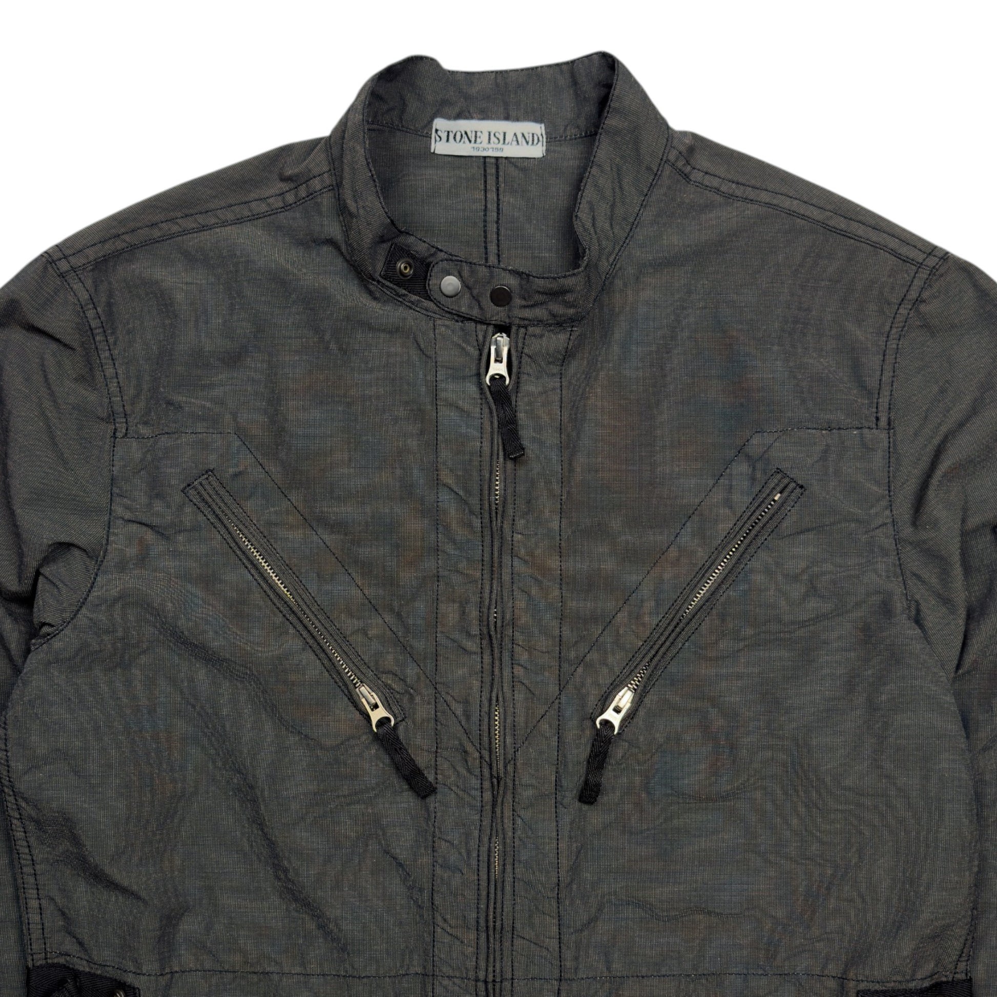 S/S 10 Stone Island Stone Island NYLAR K Aramid Jacket - Charcoal Grey