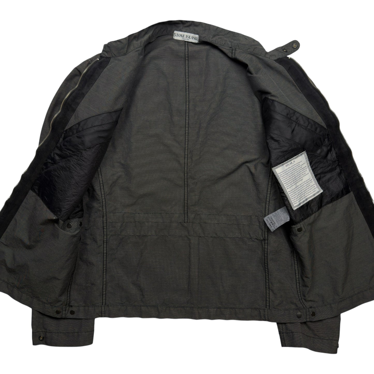 S/S 10 Stone Island Stone Island NYLAR K Aramid Jacket - Charcoal Grey
